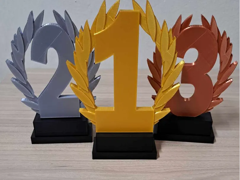 Customizable Trophy Awards – 1st, 2nd & 3rd Place